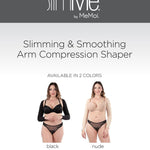 Reach Arm Slimming Sleeve Shaper - SlimMe by MeMoi - Shaping Shrug - X Large/4, Black
