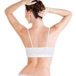 PAXCOO Bras for Women Pack of 6, Padded Bralettes, Sports Bras, M-L