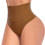 Werena Tummy Control Thong Shapewear for Women High Waist Shaping Underwear Seamless Thongs Panties