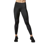 CW-X Women's Stabilyx Joint Support Compression Tight, Leggings for Running and Recovery, Black, Medium, 125809A