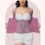 SHAPSHE Waist Trainer for Women, Tummy Control Sports Girdle, Workout Body Shaper with Adjustable Shoulder Strap