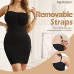 JOYSHAPER Strapless Shapewear Slip for Women Under Dress Full Slips Dress Tummy Control Camisole Body Shaper Seamless