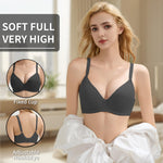 3Pcs Set Everyday Bra for Women T-Shirt Push Up Underwear with Support Anti-Sag Causal Comfortable Lingerie