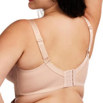 HSIA Minimizer Bras for Women Large Bust Full Coverage Lace Plus Size Bra - Mermaid Scales Light Pink