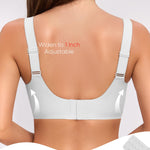 Gailife Crossover Bras for Women No Underwire Wireless Bralettes Seamless Supportive T Shirt Everyday Bras-White,XL/X