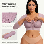 FeelinGirl Arm Lipo Compression Garment Seamless Brachioplasty Arm Compression Sleeve Women Purple L