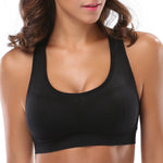 MIRITY Women Racerback Sports Bras - High Impact Workout Gym Activewear Bra Pack of 3 Color Black Size M