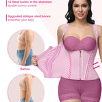 SHAPSHE Waist Trainer for Women, Tummy Control Sports Girdle, Workout Body Shaper with Adjustable Shoulder Strap