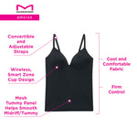 Maidenform Women's Tummy Shaping Cami, Wireless Foam Cami, Firm Control Shaping Camisole