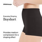 SPANX SPANXshape Everyday Shaping Boyshort - Comfortable Core Control Shapewear Underwear - Invisible Under Clothes - No-Show - Dark Sapphire - Medium