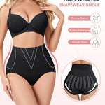 FVACPJ Tummy Control Shapewear Panties - High Waisted Shapewear Underwear for Women Body Shaping Briefs Seamless Panty Girdle