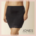 Jones New York Women's Silky Touch 19 Anti-Cling Above Knee Half Slip, NUDE, XL