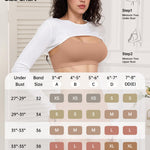 OEAK Womens Comfortable Bras No Underwire Cami Bra Seamless Unlined Bralettes Scoop Neck Unpadded Everyday Sports Tshirt Bra Nude,L