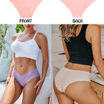 ROSYCORAL Women’s Seamless Bikini Panties Soft Stretch Invisibles Briefs No Show Hipster Underwear cheeky 9 pack XS-L (M)
