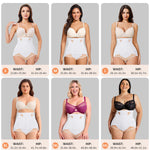 CYDREAM Shapewear Tummy Control Underwear for Women Faja Body Shaper Postpartum High Waisted Slimming Butt Panties Seamless White