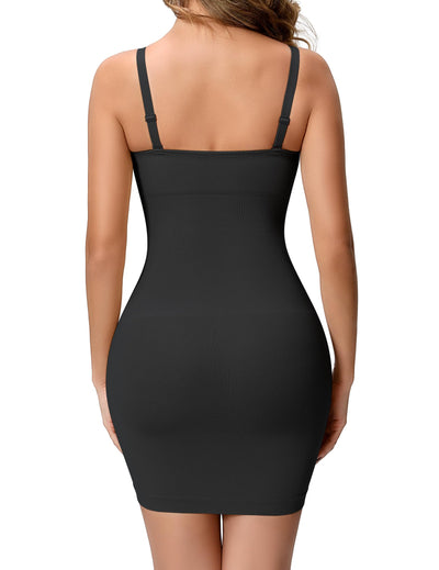 ANNZHIBRA Strapless Shapewear Slip for Women Tummy Control Full Slip