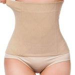 LODAY 2 in 1 Postpartum Recovery Belt,Body Wraps Works for Tighten Loose Skin(M,Beige)
