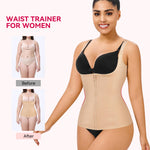 Gotoly Quick Weight Loss, Adjustable Straps Body Shaper Waist Cincher Tank Top (S Fits 21.2-24.4 Inch Waistline, Beige)