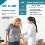 Abdominal Binder Post Surgery Plus Size | Postpartum Belly Band Wrap | Post C Section Belly Binder | Stomach Compression Hernia Belt For Men or Women Hernia Surgery, Natural Birth, Abdominal Injuries,Hysterectomy (4XL)