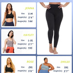 CAMPSNAIL Women High Waisted Leggings - Soft Tummy Control Slimming Yoga Pants for Workout Athletic Running Reg & Plus Size