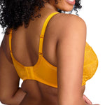 HSIA Minimizer Bras for Women Enchante Full Coverage Underwire Bras Plus Size Lifting Floral Lace Bra for Heavy Breast