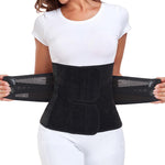 MAMODY Postpartum Belly Band – Postpartum Belly Wrap, Abdominal Binder Post Surgery C-section Recovery Support Belt After Birth Brace, Slimming Girdles (Midnight Black, L)