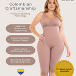 DELIÉ 010 High Compression Girdle for Women Fajas Colombianas Tummy Control Shapewear BBL Effect