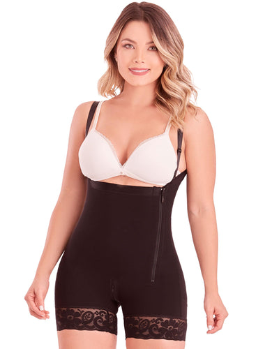 SHAPE CONCEPT 352 Fajas Colombianas Stage 2 Postpartum Shapewear with Zipper High Compression Garment Tummy Tuck
