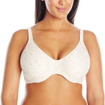 Bali Women's Minimizer Bra, Satin Tracings Underwire Bra, Bustline Slimmer, Full Coverage Bra