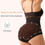 CYDREAM Shapewear for Women Tummy Control Panties High Waisted Butt Lifting Panties Faja Body Shaper (Chocolate Brown, 3X-Large)