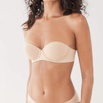 Calvin Klein Women's Perfectly Fit Strapless Convertible Push-Up Bra Bare