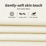 MANCYFIT Half Slips for Women Underskirt Short Mini Skirt with Floral Lace Waistband Beige Large