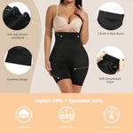 SHAPERIN High Waisted Shaper Panty for Women, Tummy Control Panty Belly Slimming Body Shaperwear Underwear Thigh Trimmer Black M