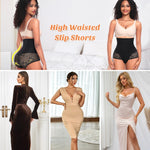 Werena Tummy Control Shapewear Panties for Women High Waisted Shaping Underwear Lace Body Shaper Girdle(01# A Black(lace),Large)