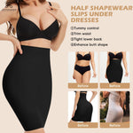 JOYSHPER Shapewear Slips Dress Slip for Under Dresses Half Slip Black S