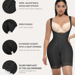 Lover-Beauty Colombianas Fajas Shapewear for Women Postpartum Tummy Control Body Shaper Butt Lifter Bodysuit Black 3X-Large