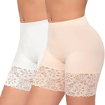 Slip Shorts for Under Dresses Women Anti Chafing Underwear Seamless Boyshorts Panties Lace Under Shorts