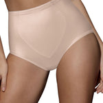 Bali Women’s Jacquard Mesh Tummy Panel Firm Control Shapewear Brief 2-Pack Fajas DFX710