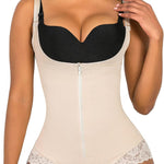 SHAPERX Women's Fajas Colombianas Shapewear Postpartum Tummy Control Body Shaper Girdles Compression Garment