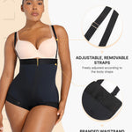 SHAPELLX Shapewear for Women Tummy Control Fajas Colombianas Body Shaper Butt Lifting Panties Strapless Bodysuit Black XL
