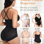 JOYSHAPER Shapewear Bodysuits for Women Tummy Control Body Suits Deep V Veck Corset Tops Body Shaper