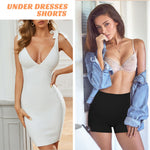 Womens Seamless Shaping Boyshorts Panties Tummy Control Underwear Slimming Shapewear Slip Shorts(#A2 Black(light Tummy Control),XX-Large)