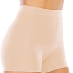 Womens Seamless Shaping Boyshorts Panties Tummy Control Underwear Slimming Shapewear Slip Shorts