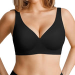 Popilush Wireless Bras for Women No Underwire Seamless Bra | Soft Breathable Fabric, Semi-Fixed Pads for Easy Care, T-Shirt Friendly, Travel and Everyday Comfort