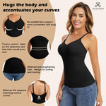 JOYSHAPER Shapewear for Women Tank Tops Tummy Control Shapewear Camisole V-Neck Cami Shaper Compression Tanks Black XL