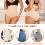 Werena Tummy Control Shapewear Underwear for Women High Waist Body Shaper Panties Shaping Girdle Panty Briefs