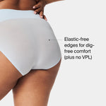 SPANX SPANXsmooth Undie-tectable Brief - Comfortable Core Control - Invisible Shapewear Underwear - No Visible Panty Lines - Oxford - Medium