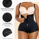 SHAPELLX Shapewear for Women Tummy Control Fajas Colombianas Body Shaper Butt Lifting Panties Strapless Bodysuit Black XL