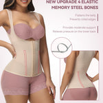 SHAPSHE Waist Trainer for Women Girdle for Women Tummy Control Waist Cincher Corset Shapewear Invisible Body Shaper Vest Tan