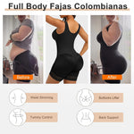 SHAPERX Women's Fajas Colombianas Tummy Control Shapewear Postpartum Full Body Shaper Butt Lifter Bodysuit